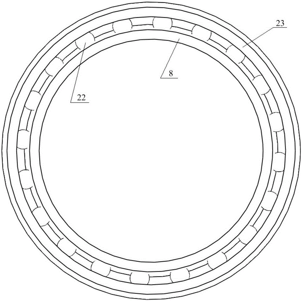 Inner contact cone ring type continuously variable transmission