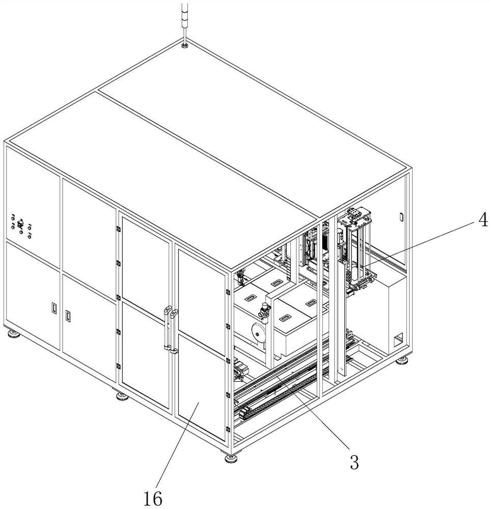 Solar silicon wafer reworking and inserting machine and implementation method thereof