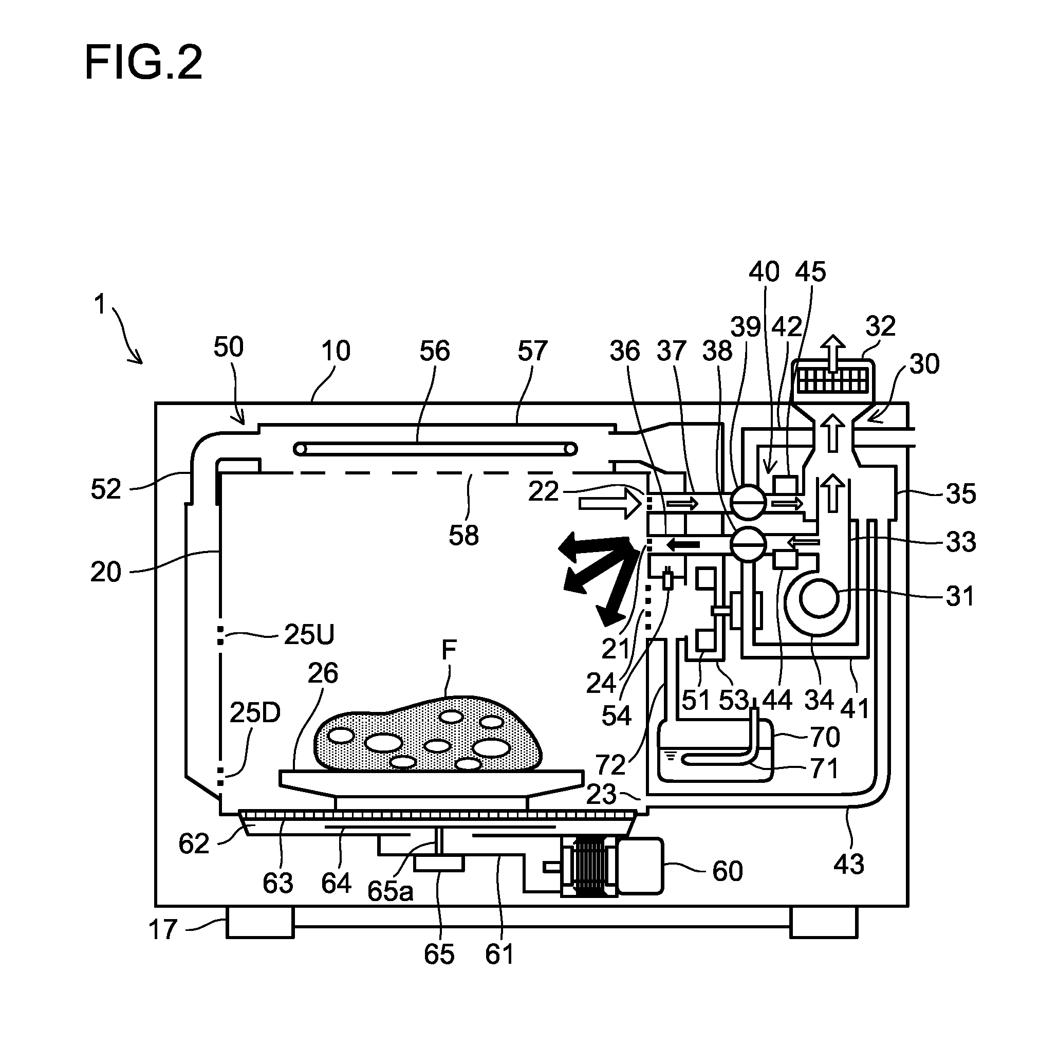 Heat cooking device