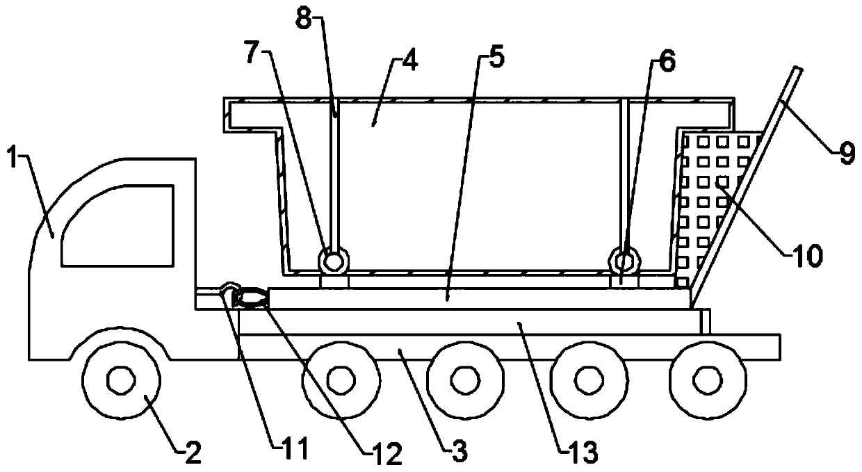 Girder transporting vehicle used for segmental girder boarding through roll-roll shipment