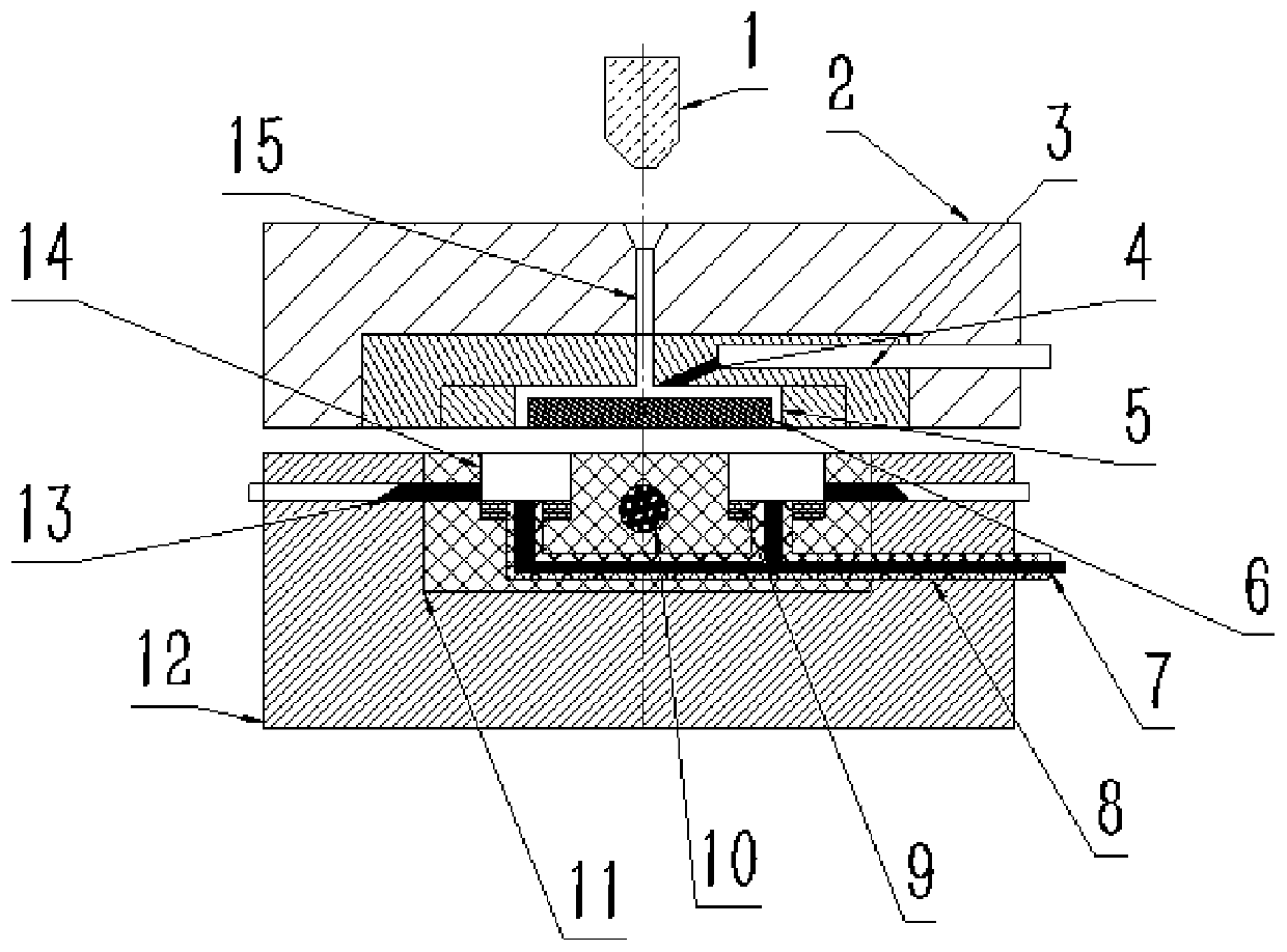 Remelting-free high-temperature high-pressure injection mold for power semiconductor device packaging