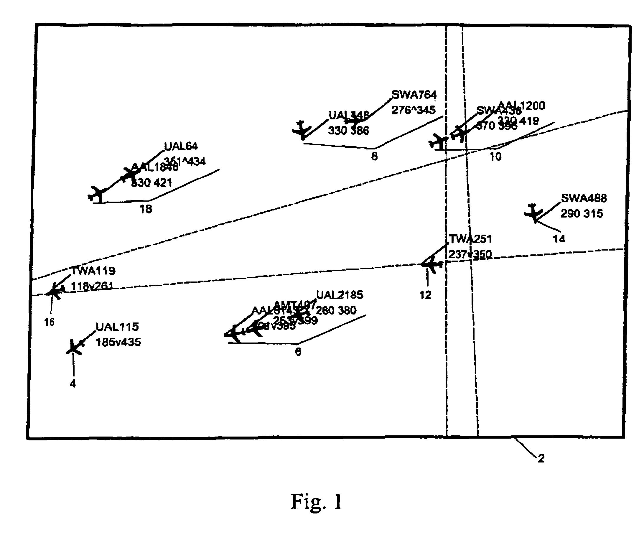 System and method for automatic placement of labels for interactive graphics applications