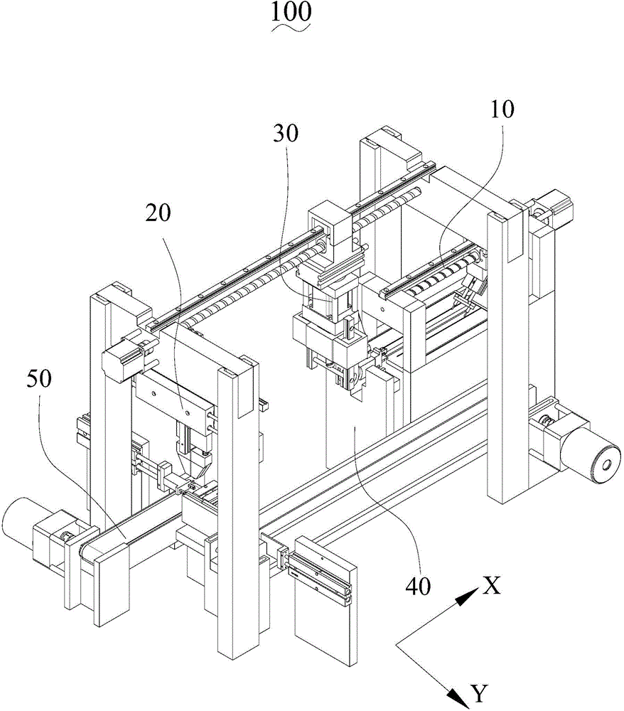 Automatic point welding device for battery