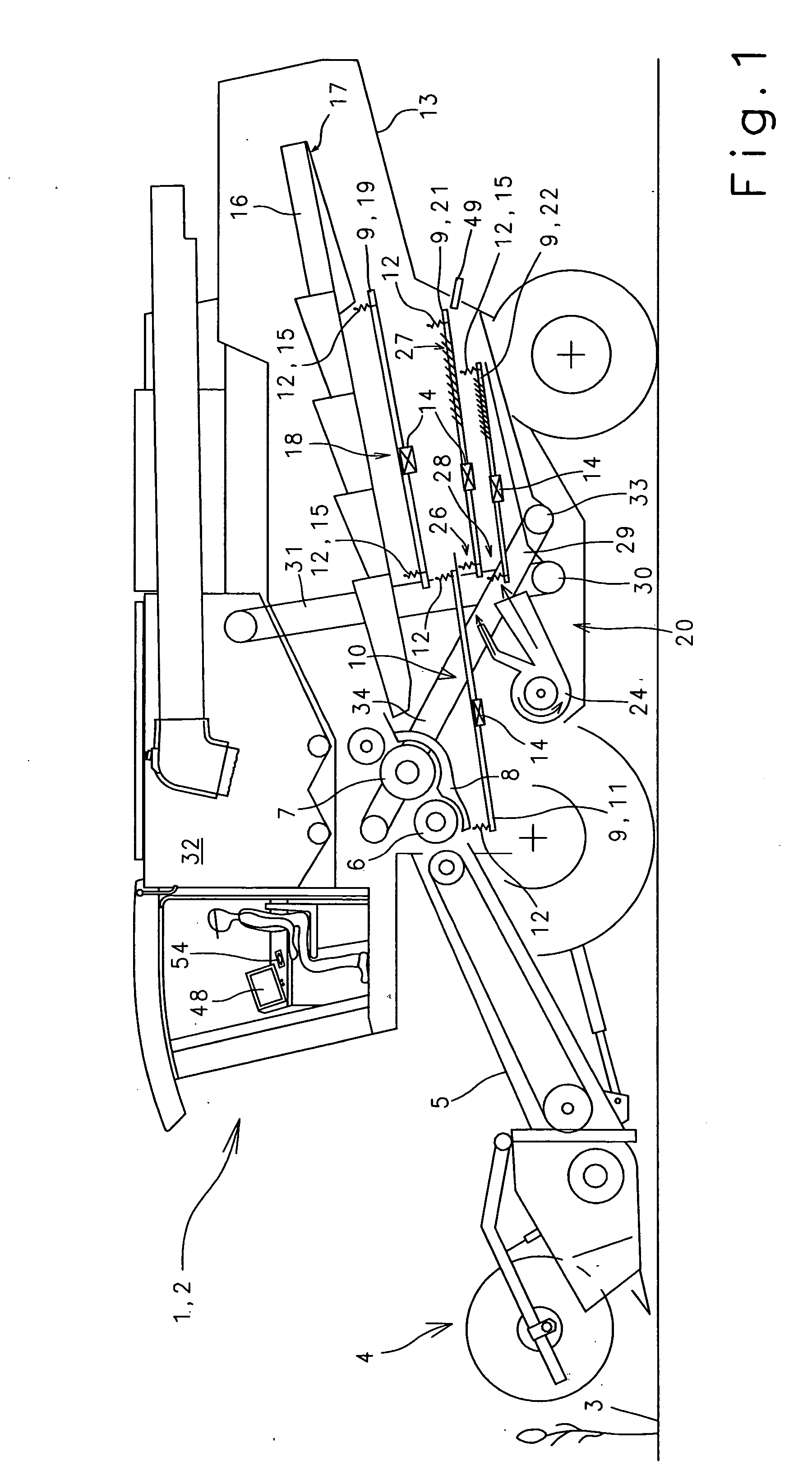 Drive system for a crop conveying device