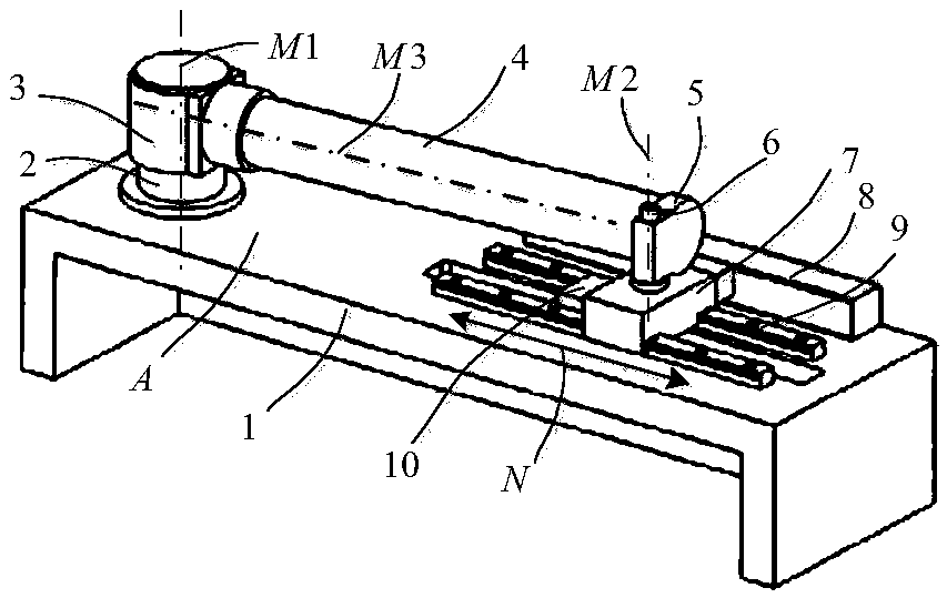 A parallel robot assembly platform and assembly method