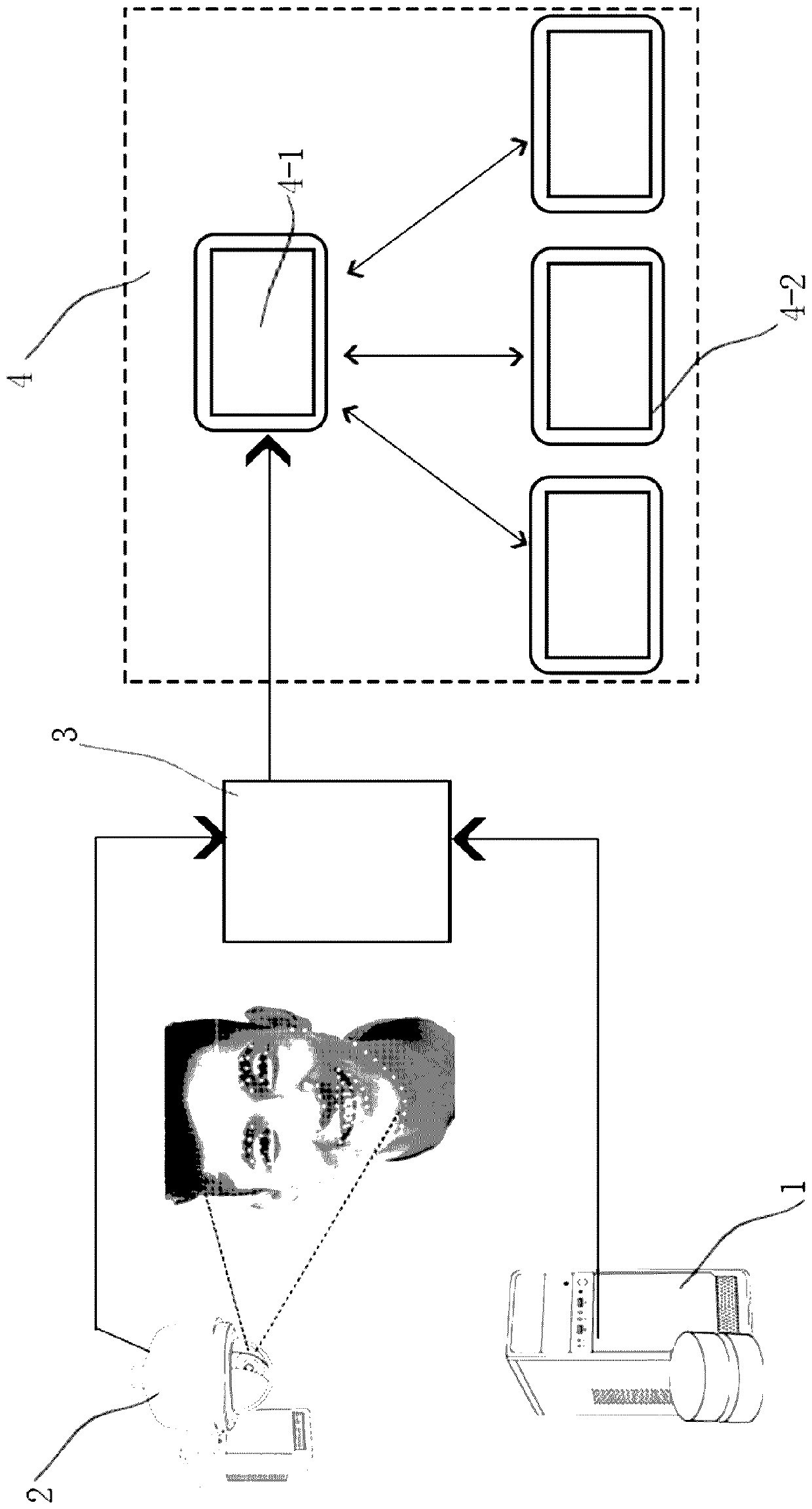 Intelligent interactive teaching system with emotion recognition function