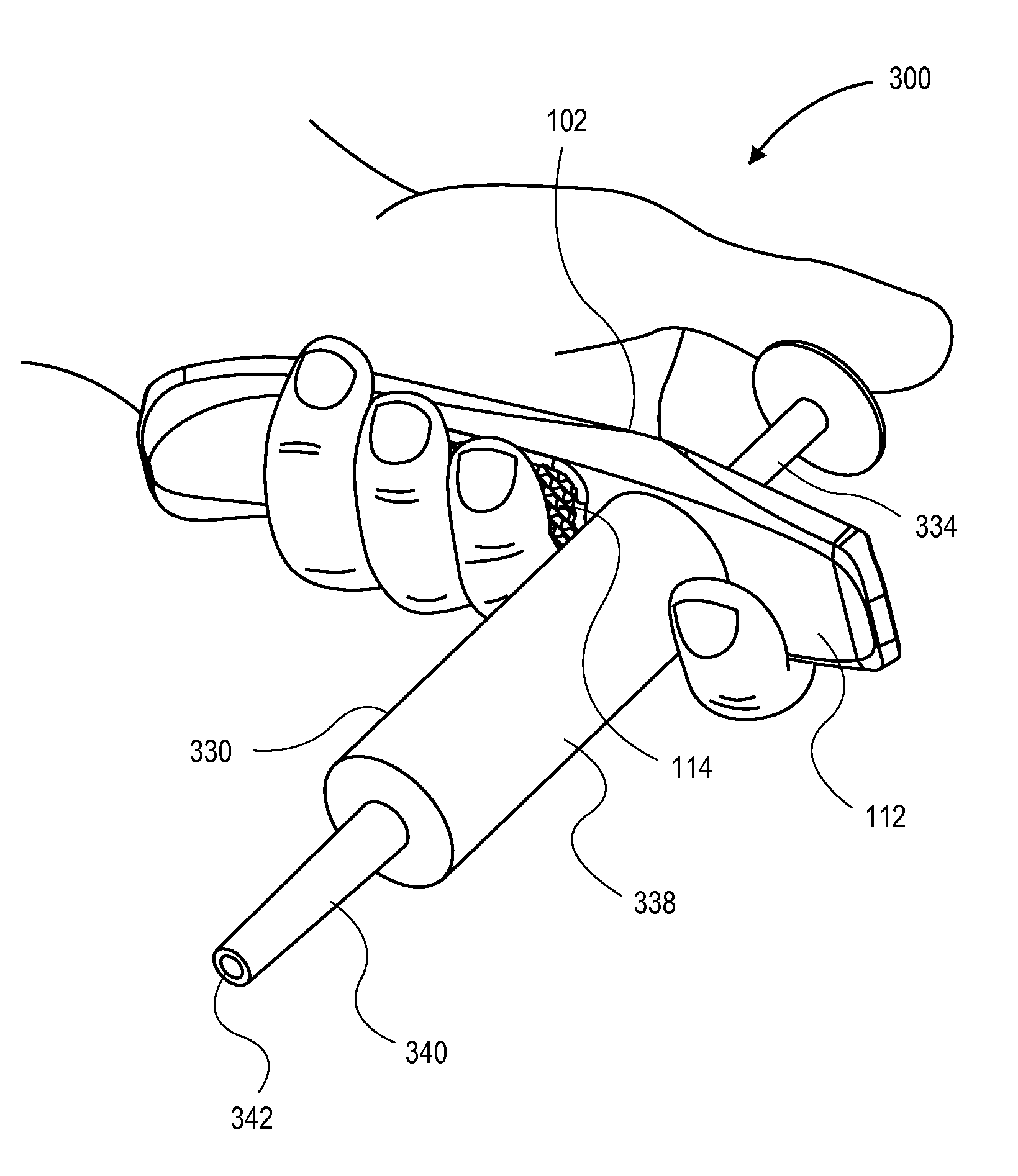 Syringe handle device