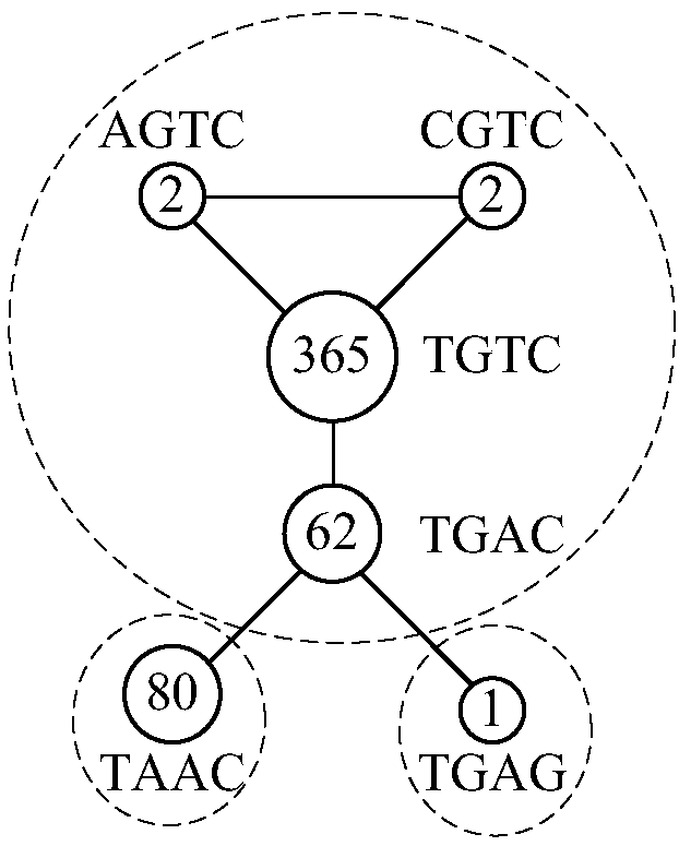 Processing method and device of circulating-tumor-DNA (ctDNA) repeats