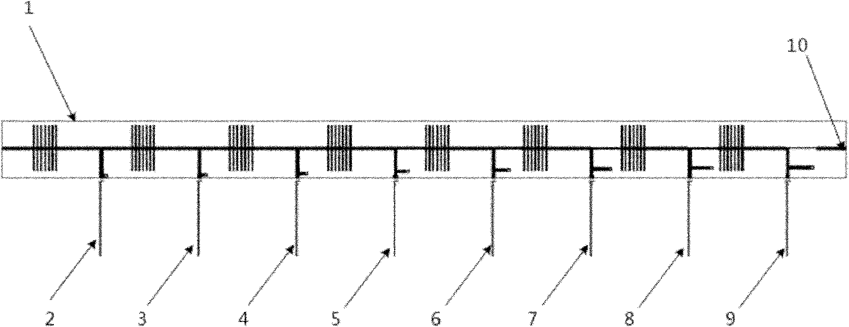 Frequency-scanning antenna array based on CRLH-TL