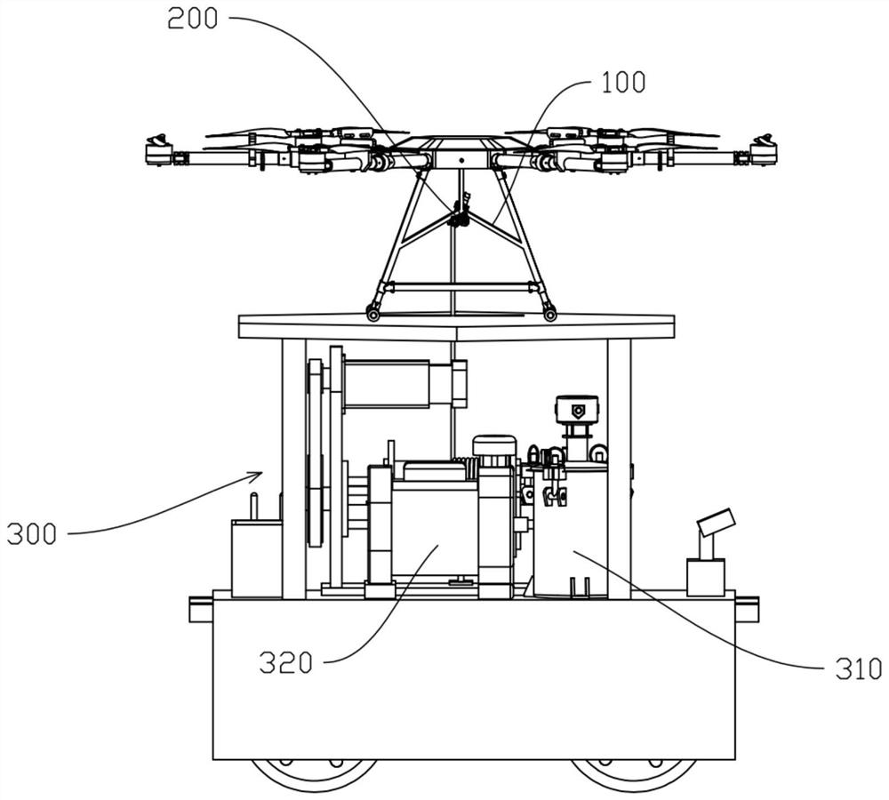 Unmanned aerial vehicle intelligent spraying system