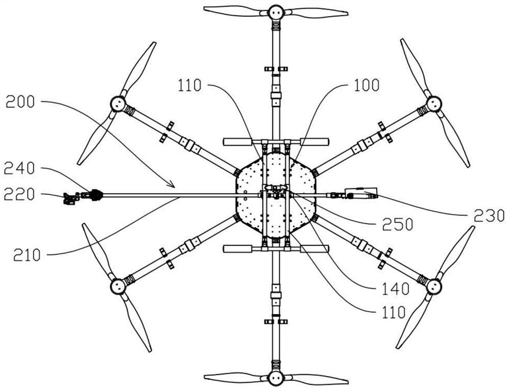 Unmanned aerial vehicle intelligent spraying system