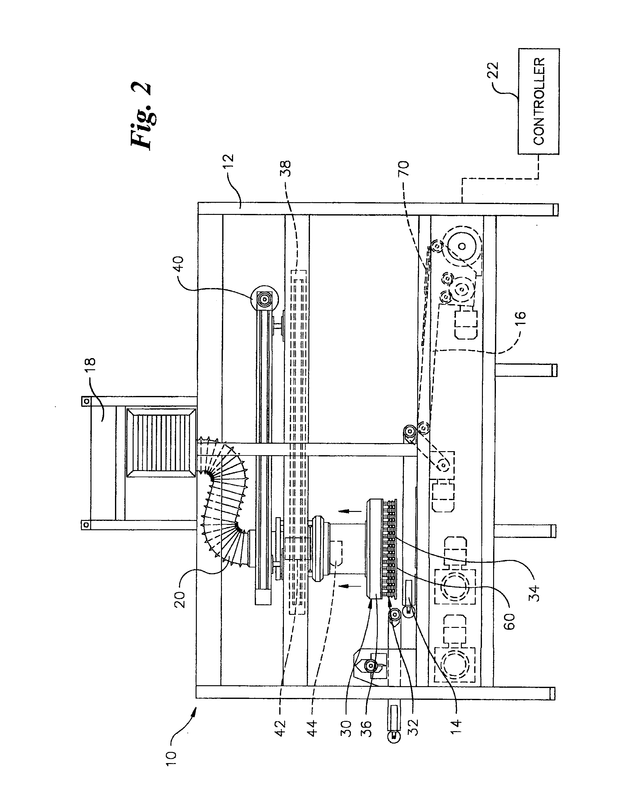 Apparatus and Method for Movement and Rotation of Dough Sheets to Produce a Bakery Products