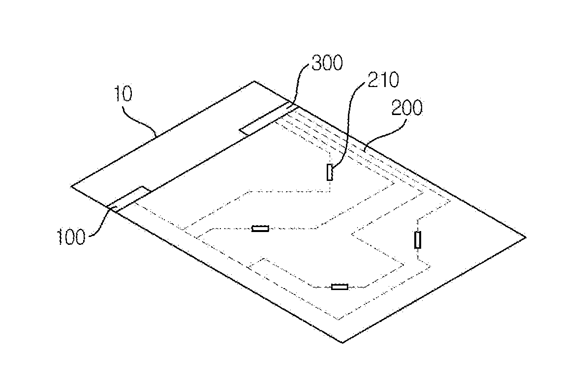 Pressure sensor and apparatus for sensing pressure and touch screen including the same