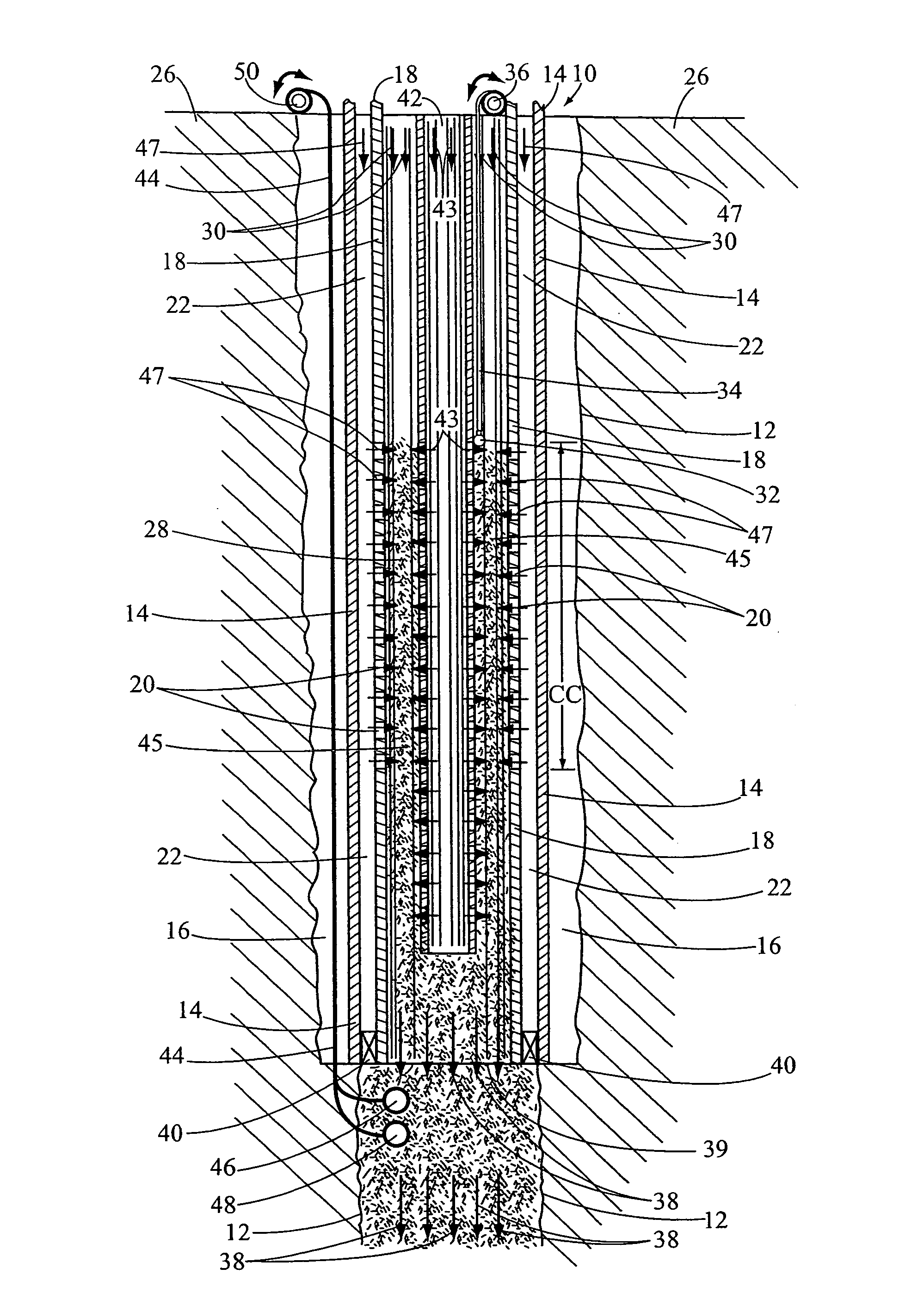 Downhole combustion unit and process for TECF injection into carbonaceous permeable zones