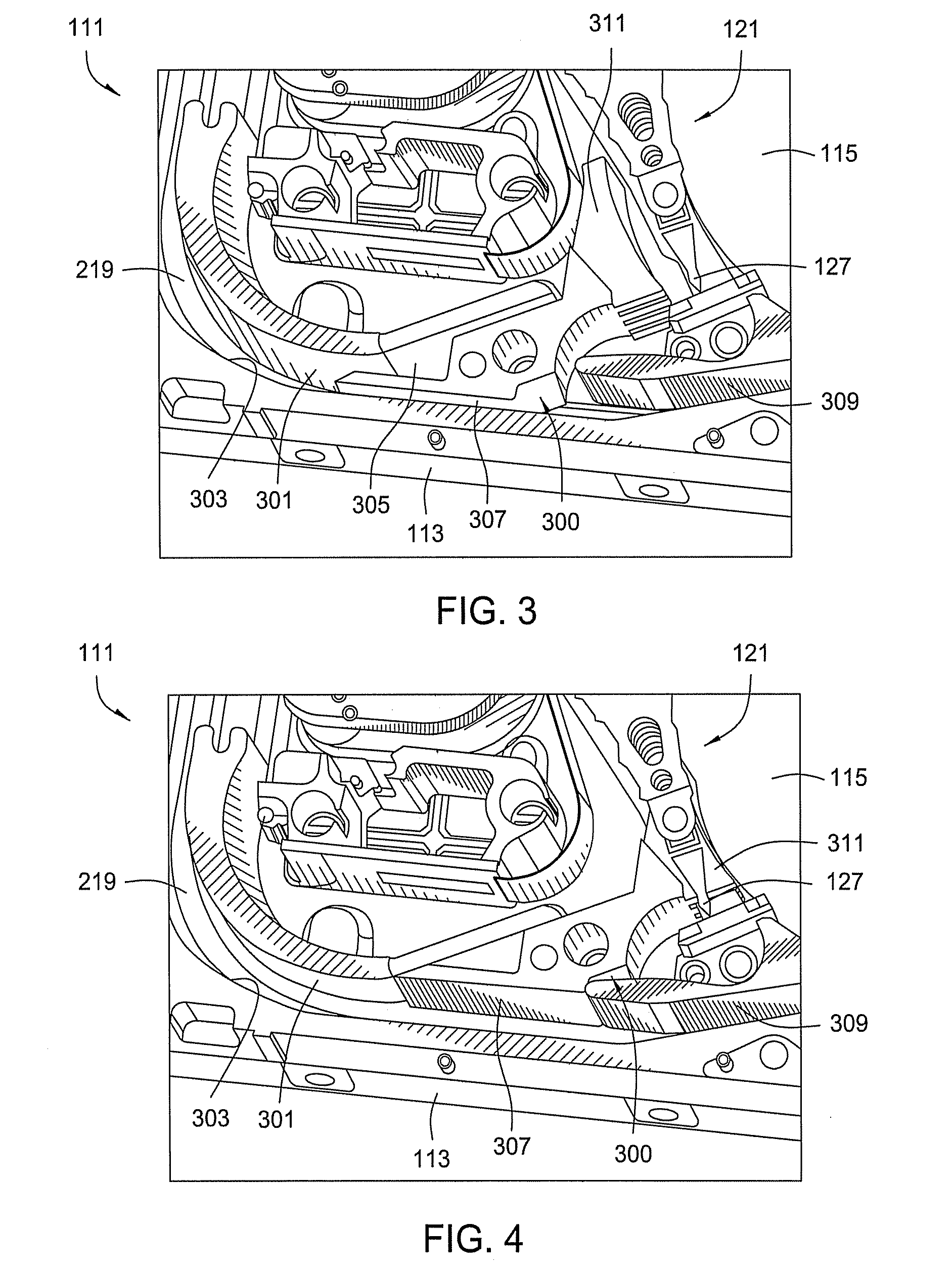 System, method, and apparatus for slit shroud with integrated bypass channel wall feature for disk drive applications