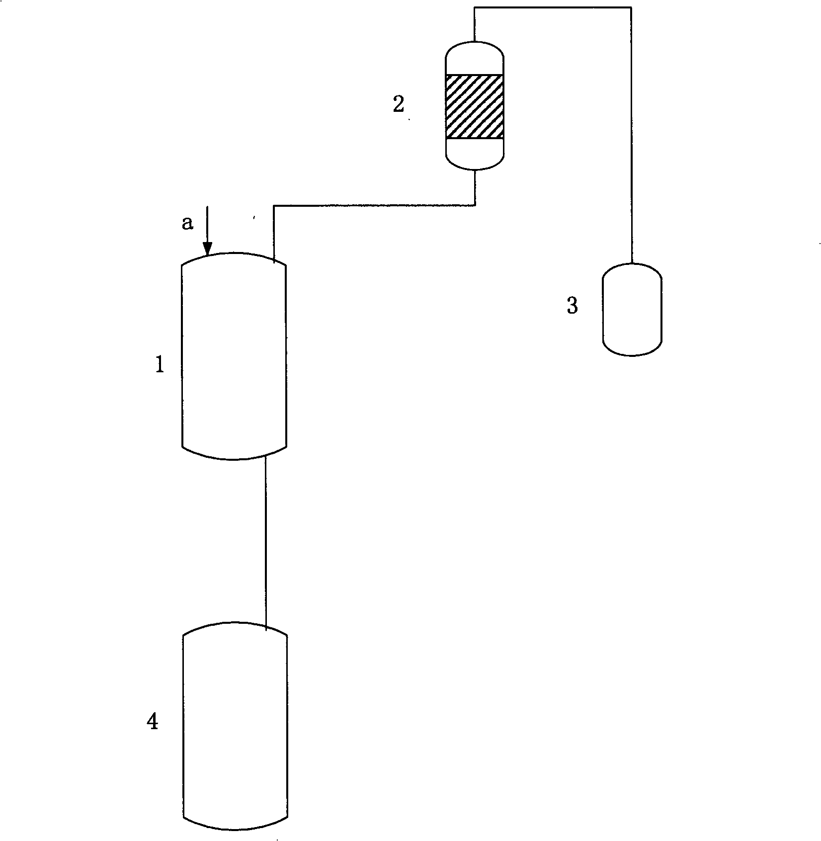 Method for preparing SIPE from SIPA by direct esterification method