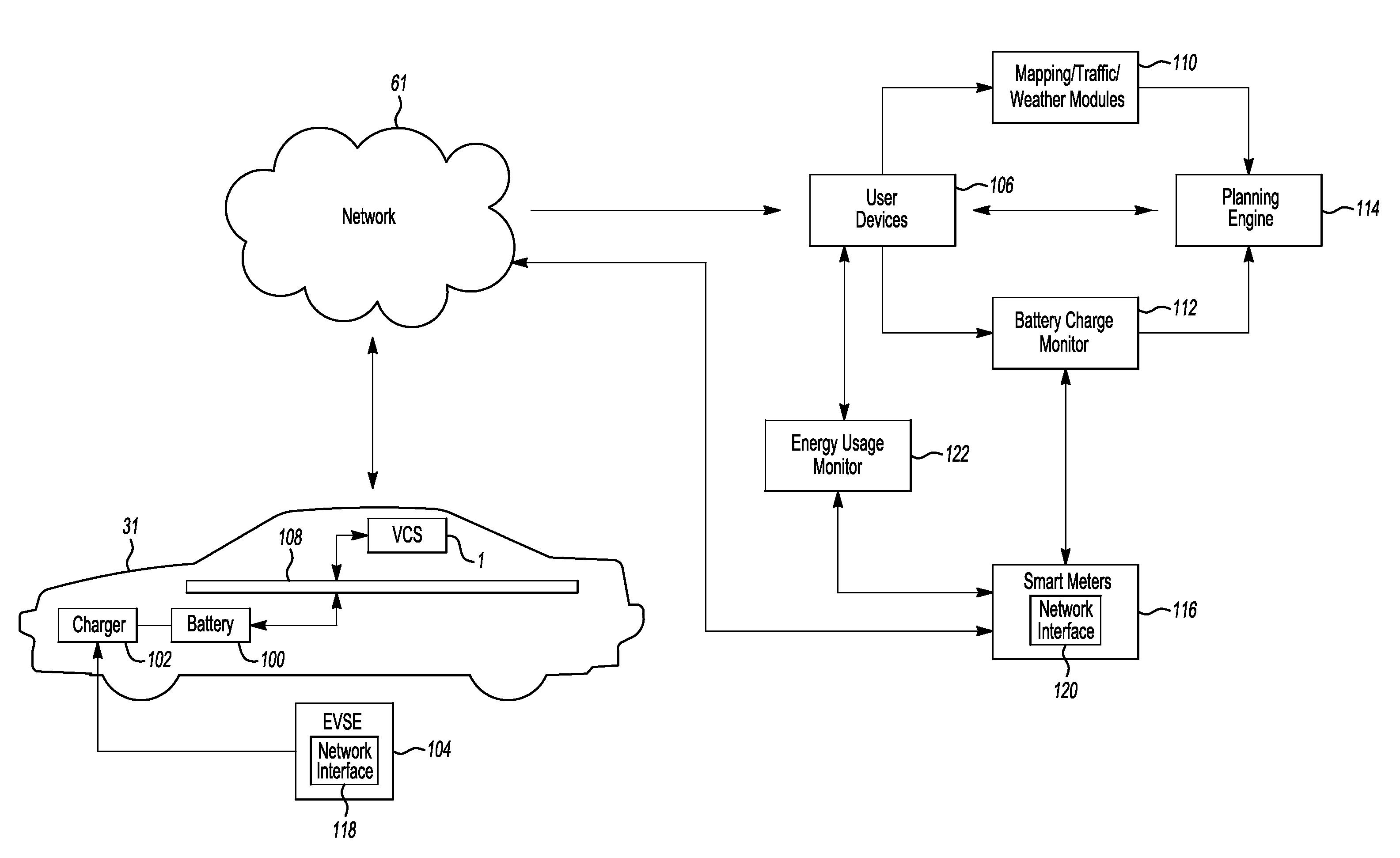 Method and system for monitoring an energy storage system for a vehicle for trip planning