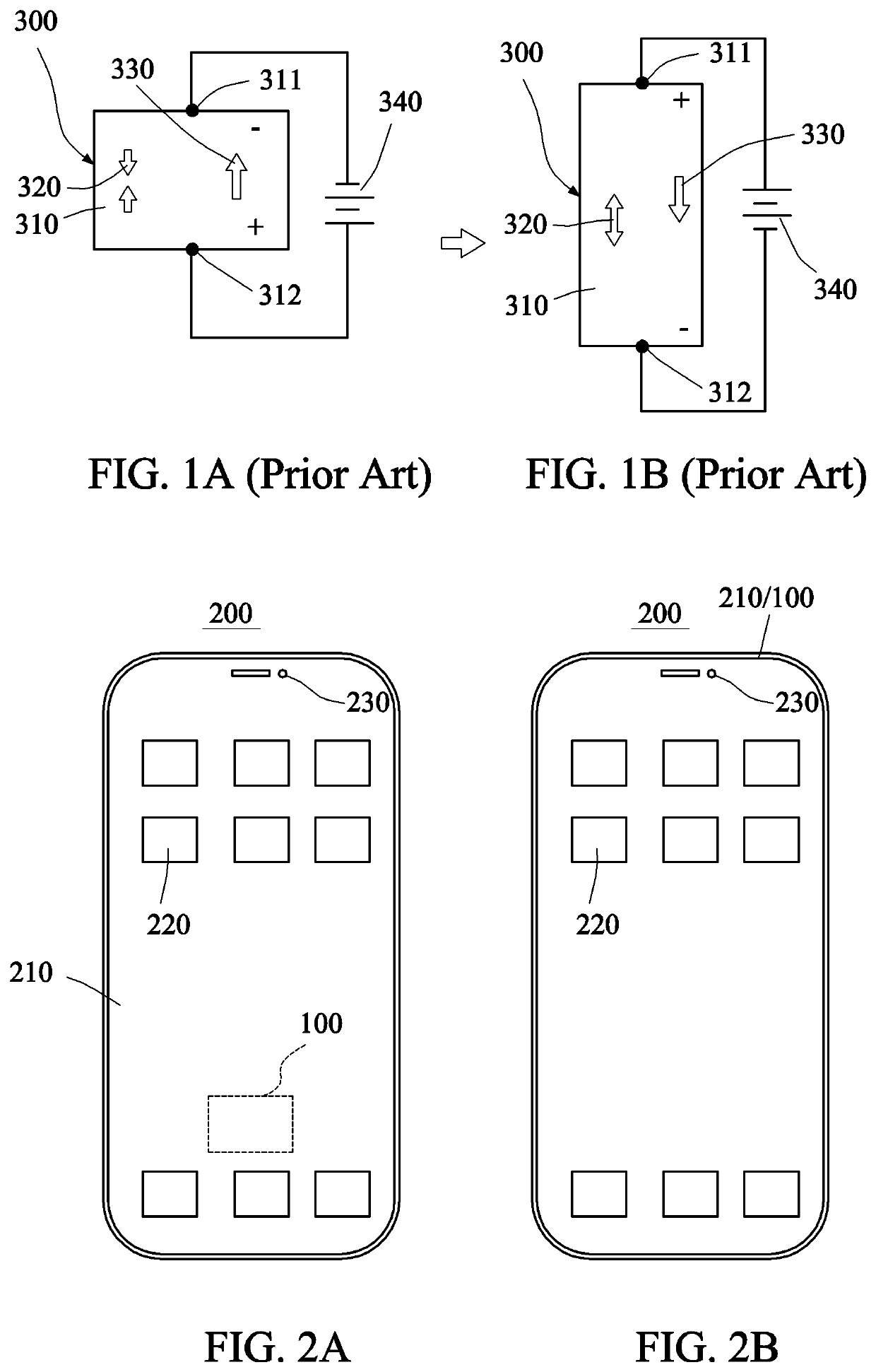 Pseudo-piezoelectric d33 vibration device and display integrating the same