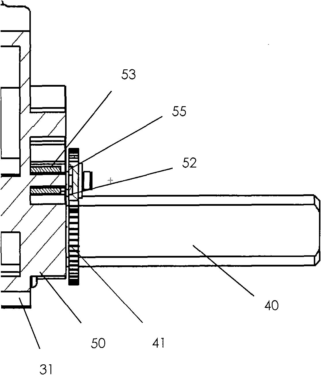 Automatic cover-turning device combination