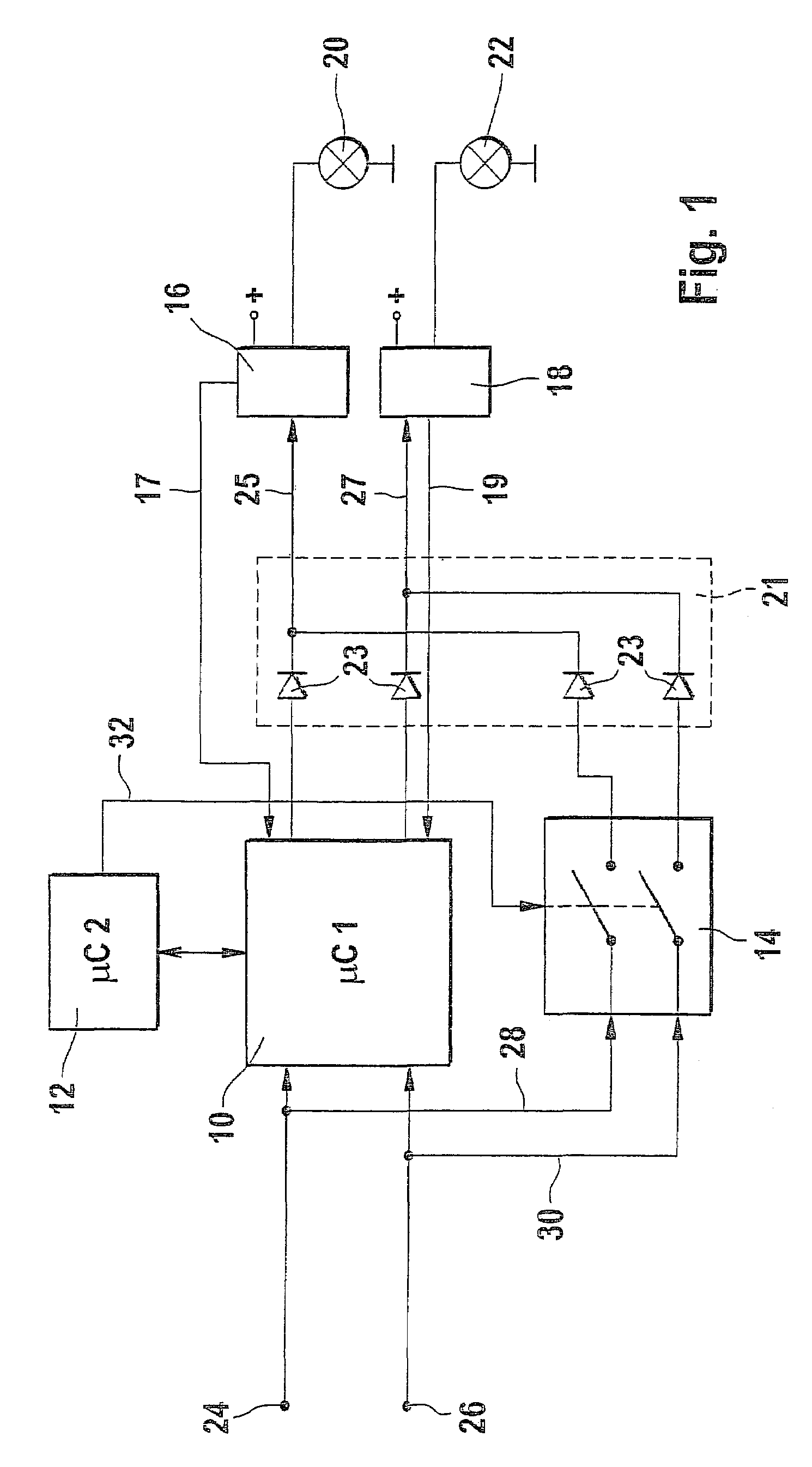 Device for reliable signal generation