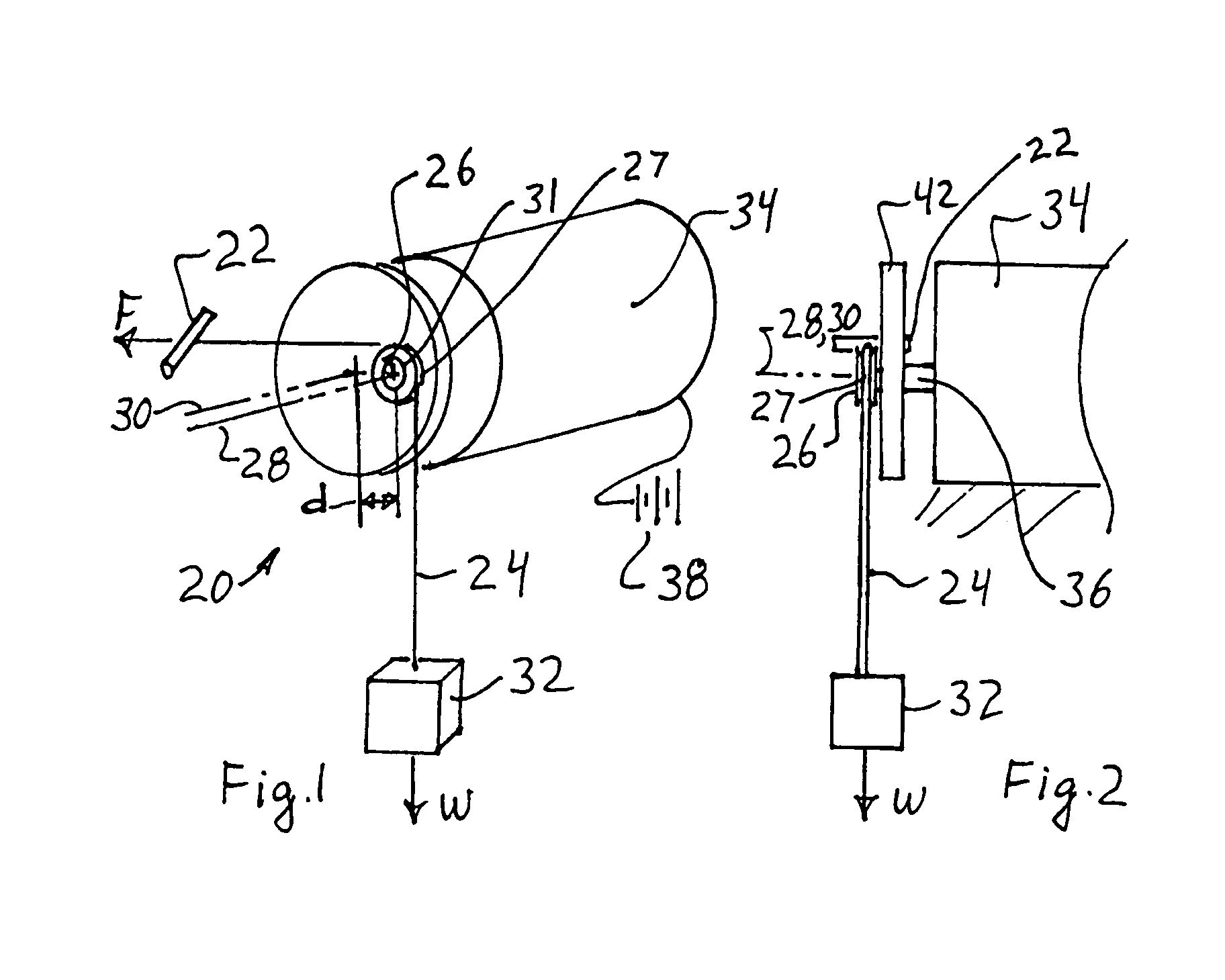 Vibrating device for exercise equipment
