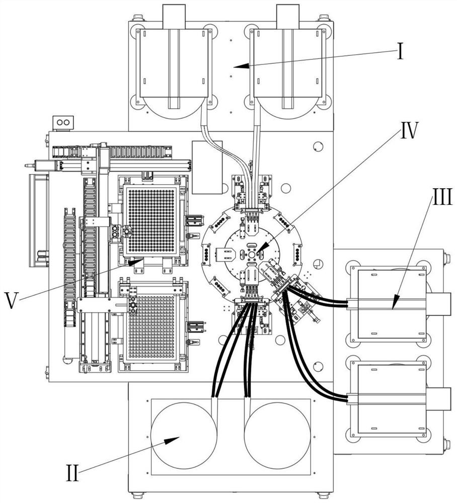 A fully automatic poultry nipple drinker assembly device and assembly method
