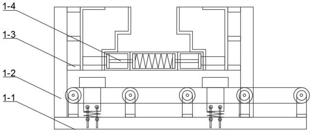 A multi-stage stone crushing device