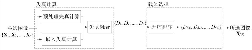 Carrier selection method capable of avoiding pretreatment