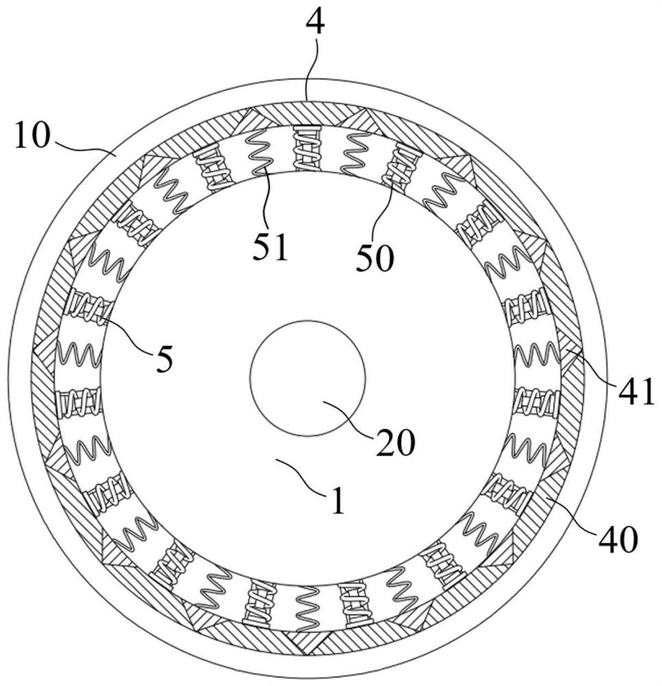 A flexible cable adaptive guide wheel and its guiding method