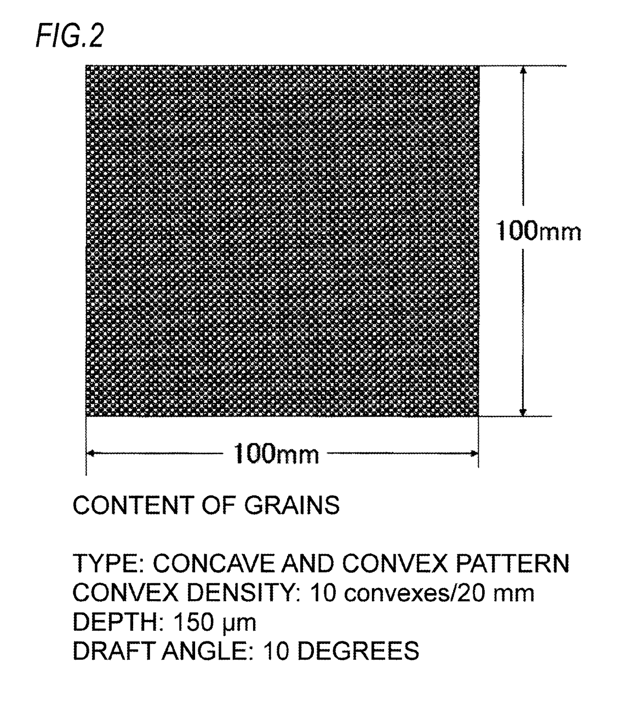 Shaped product made of fiber-reinforced composite material and having excellent surface appearance