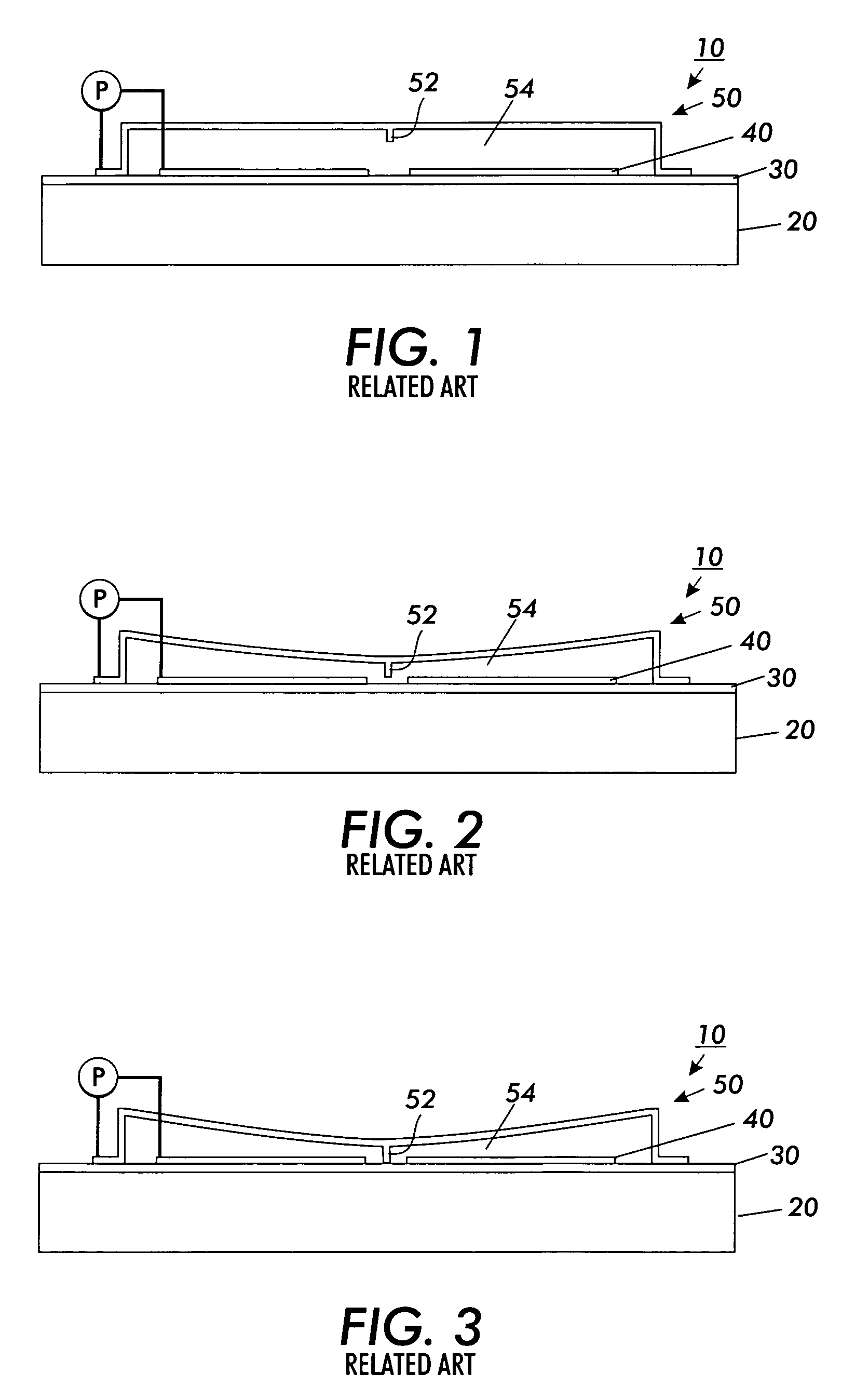 Electrostatic actuator with segmented electrode
