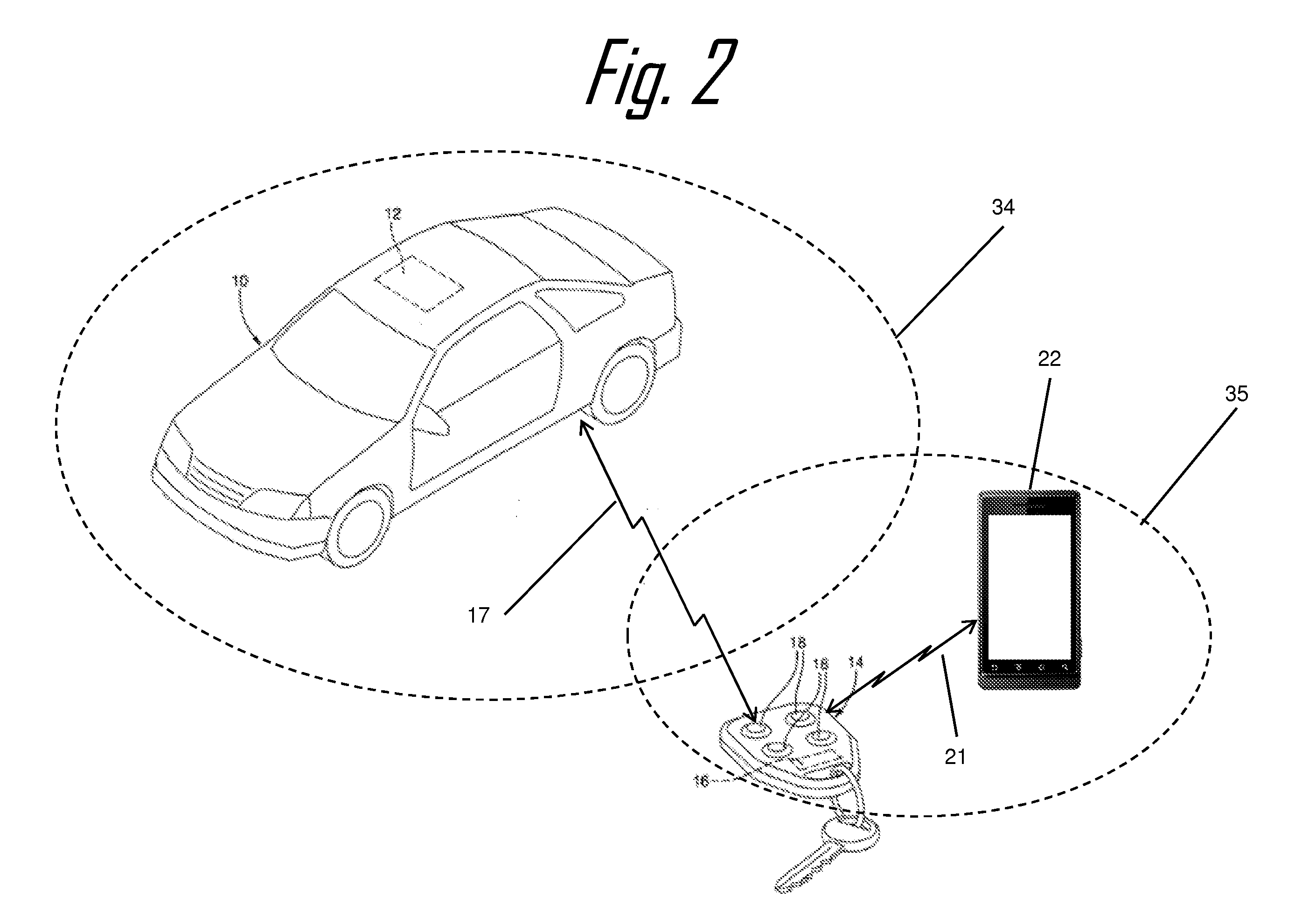 System and method for communicating with a vehicle