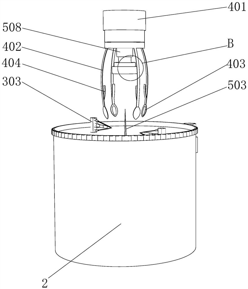 A kind of pomelo peeling device