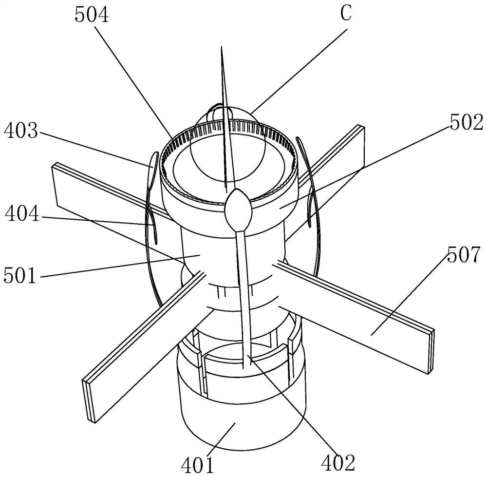 A kind of pomelo peeling device