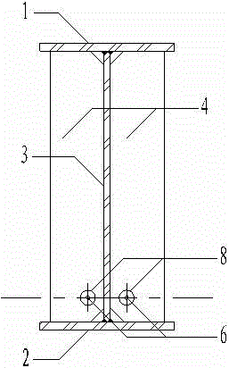 Prestressing anti-fatigue girder