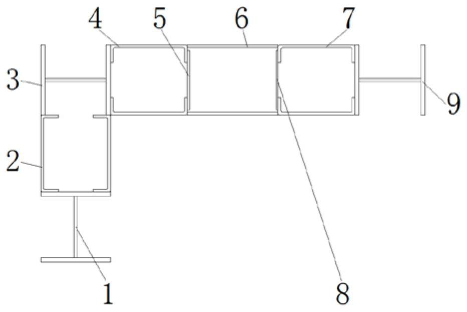 Novel prefabricated steel reinforced concrete L-shaped composite shear wall structure