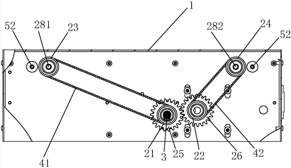 Continuous multi-unit single meter splitting machine