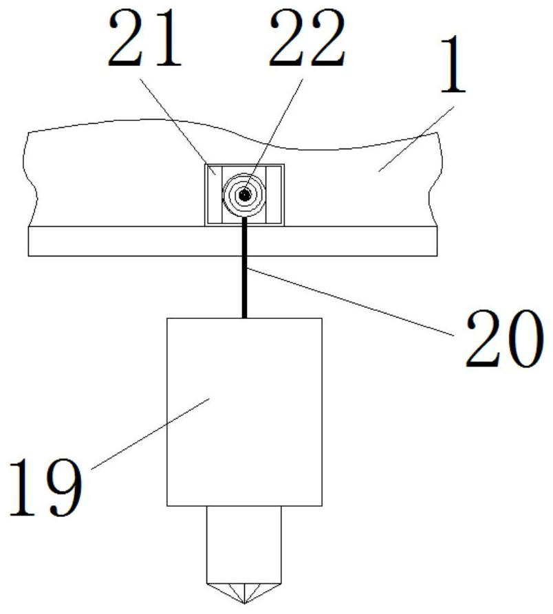 Graphite electrode resistivity detection device