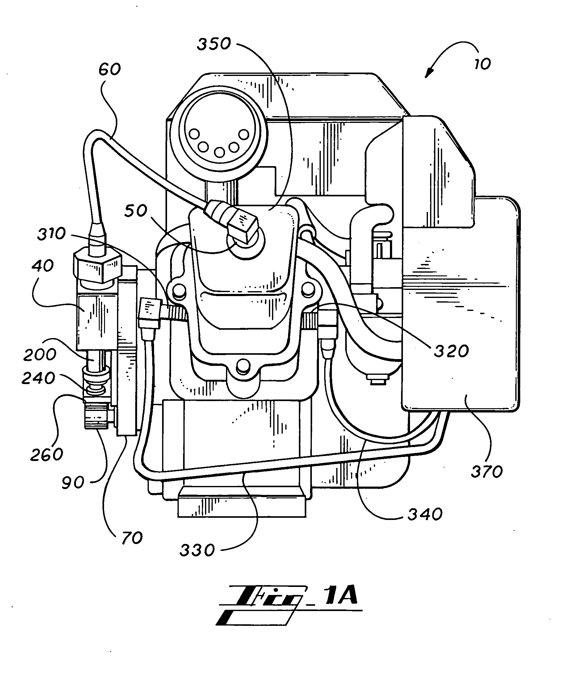 Variable compression engine