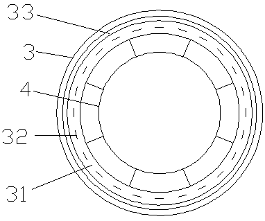 Bridge type direct-view circumcision stitching instrument