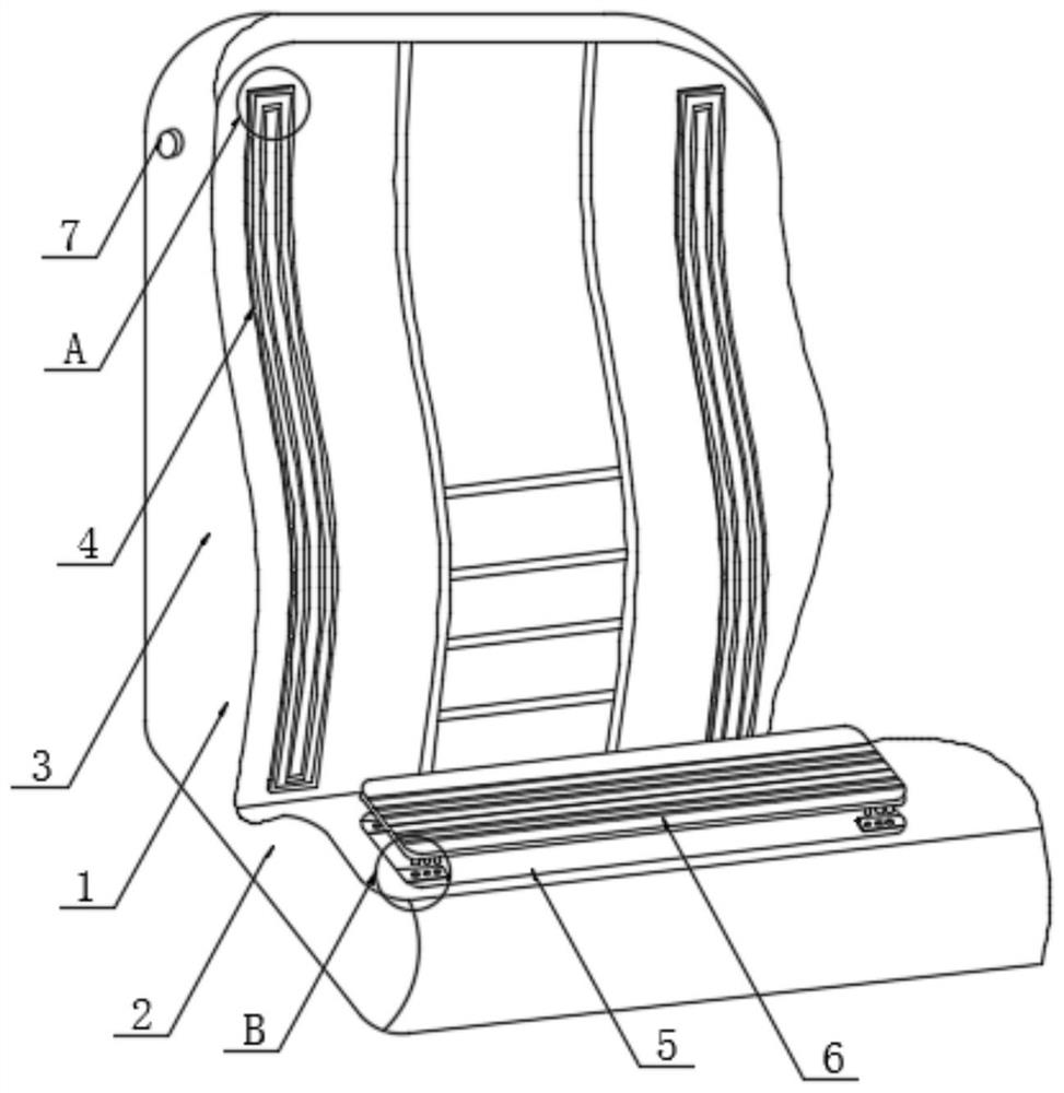 Luminous automobile seat cover