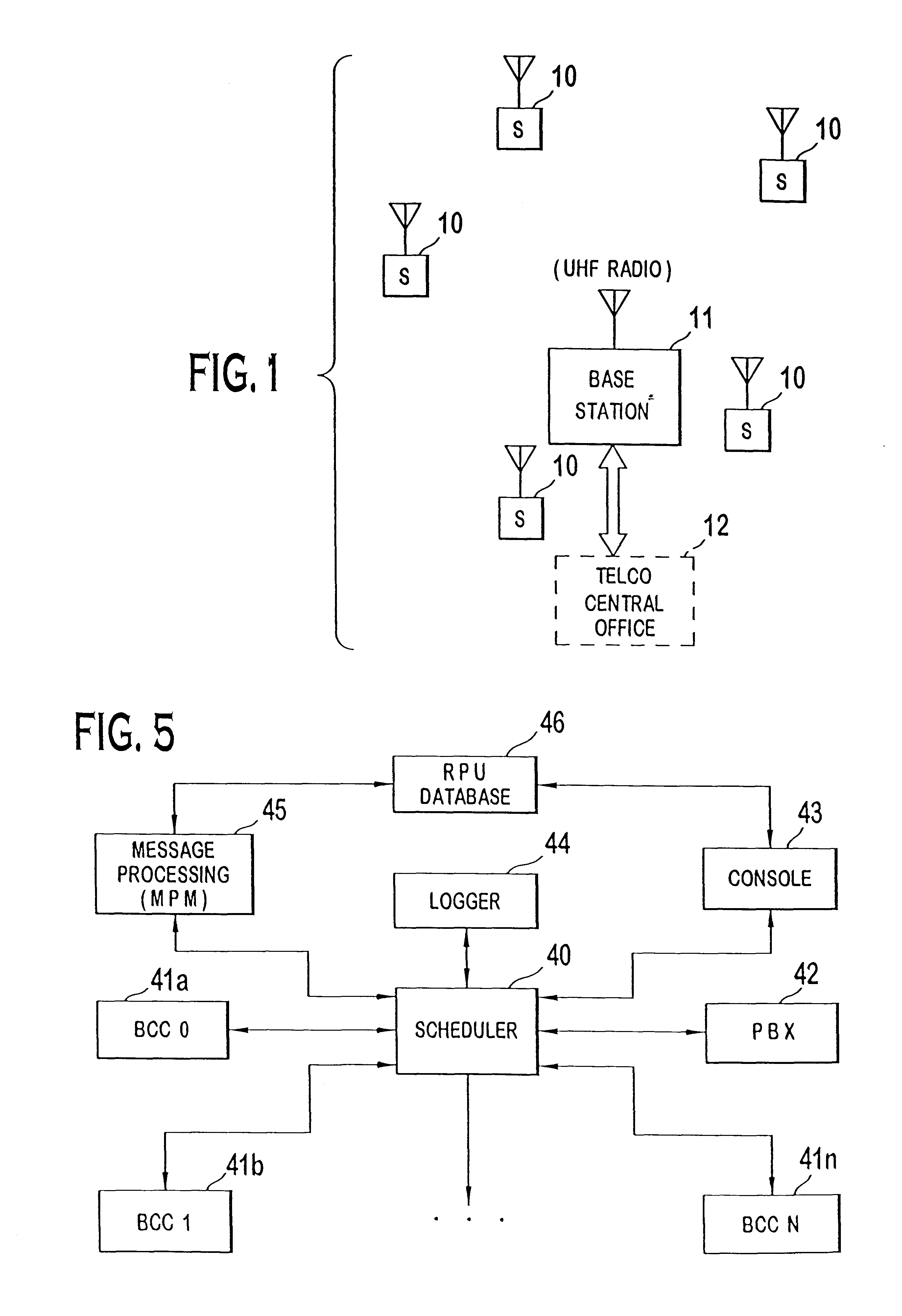 Subscriber RF telephone system for providing multiple speech and/or data signals simultaneously over either a single or a plurality of RF channels