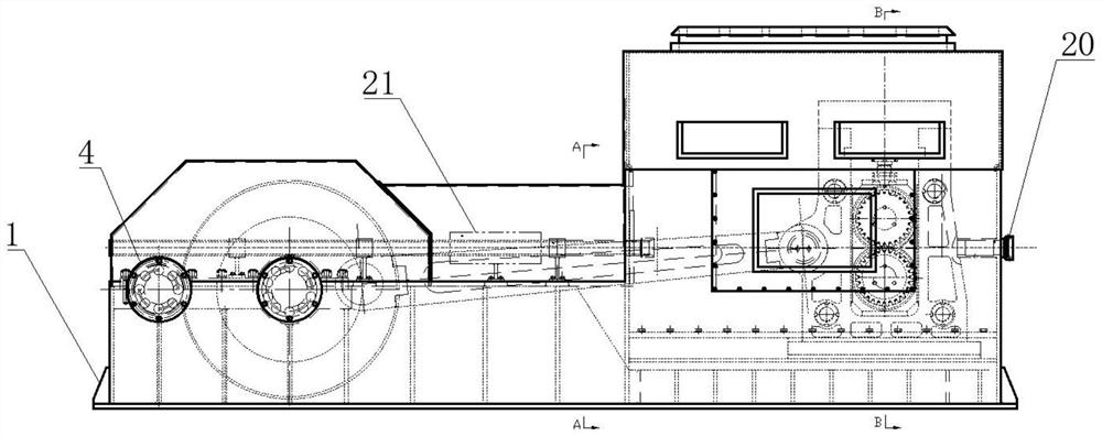 High-precision intelligent periodic-rolling rolling machine for metal seamless tube material