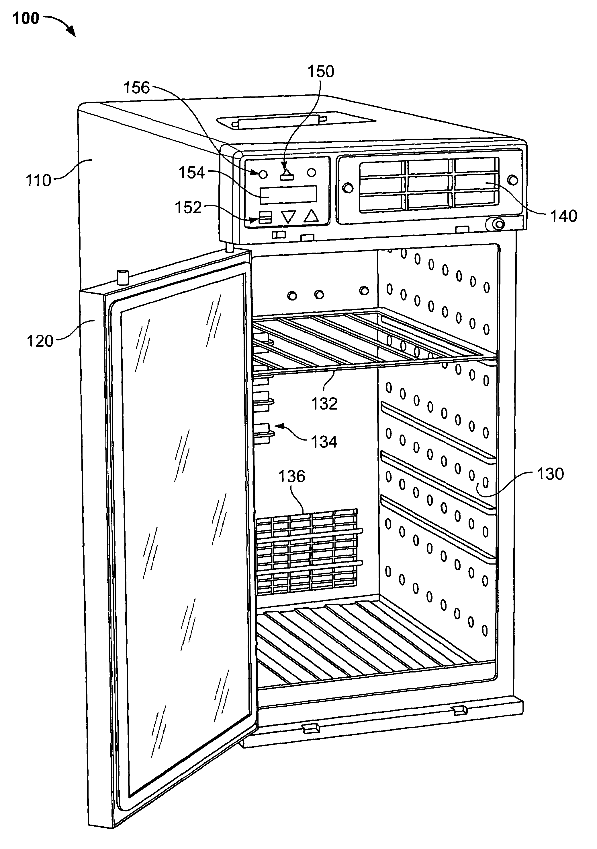 Refrigeration unit and diagnostic method therefor