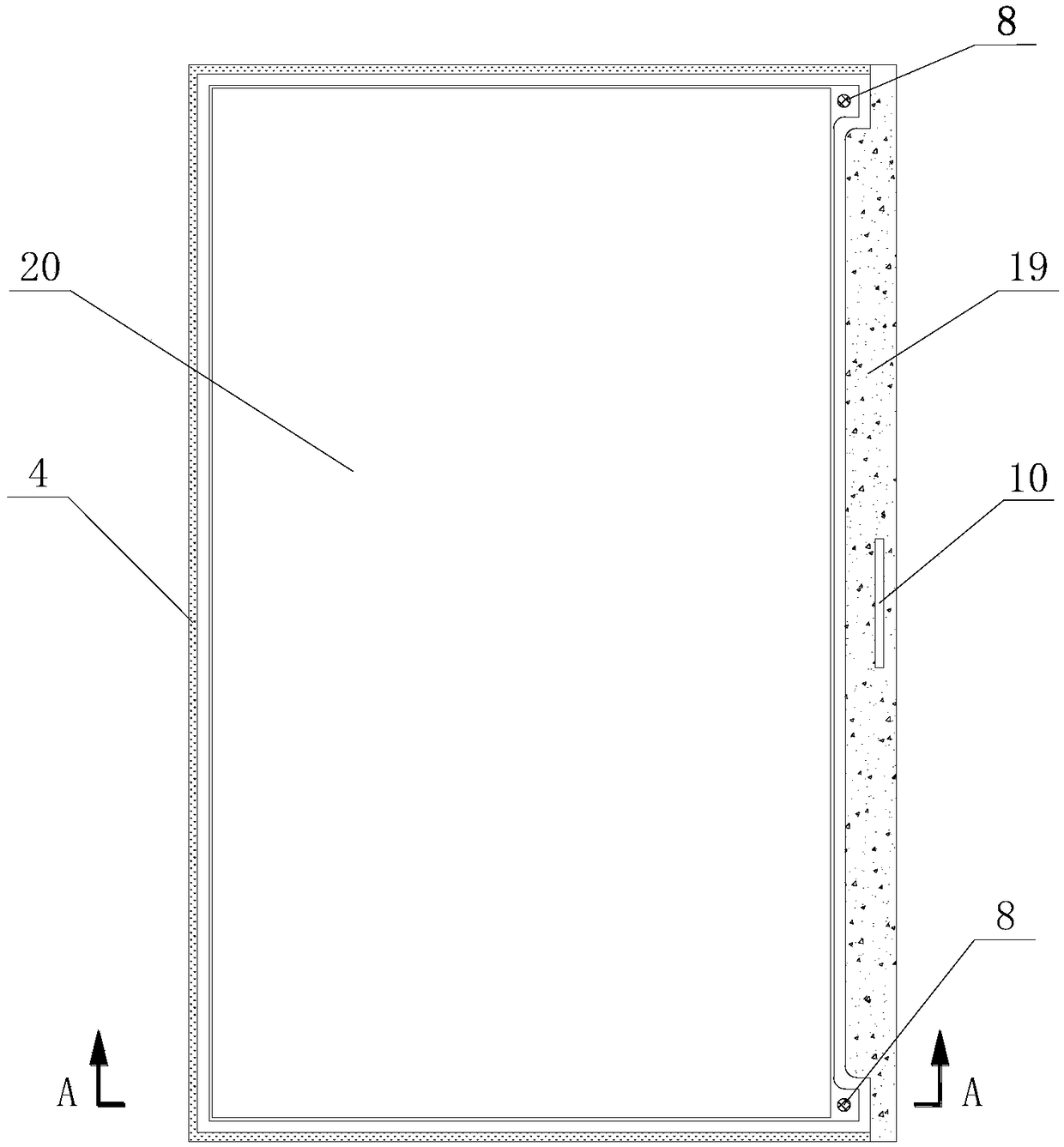 An electronic ink display screen and manufacturing method thereof