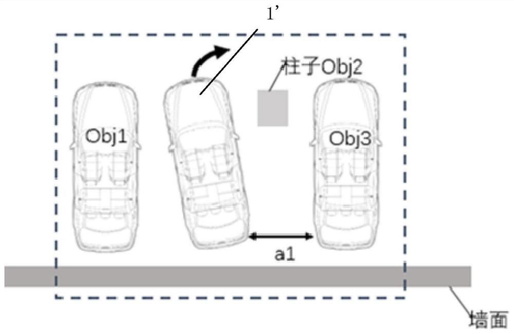 Automatic parking control method, electronic device and automobile