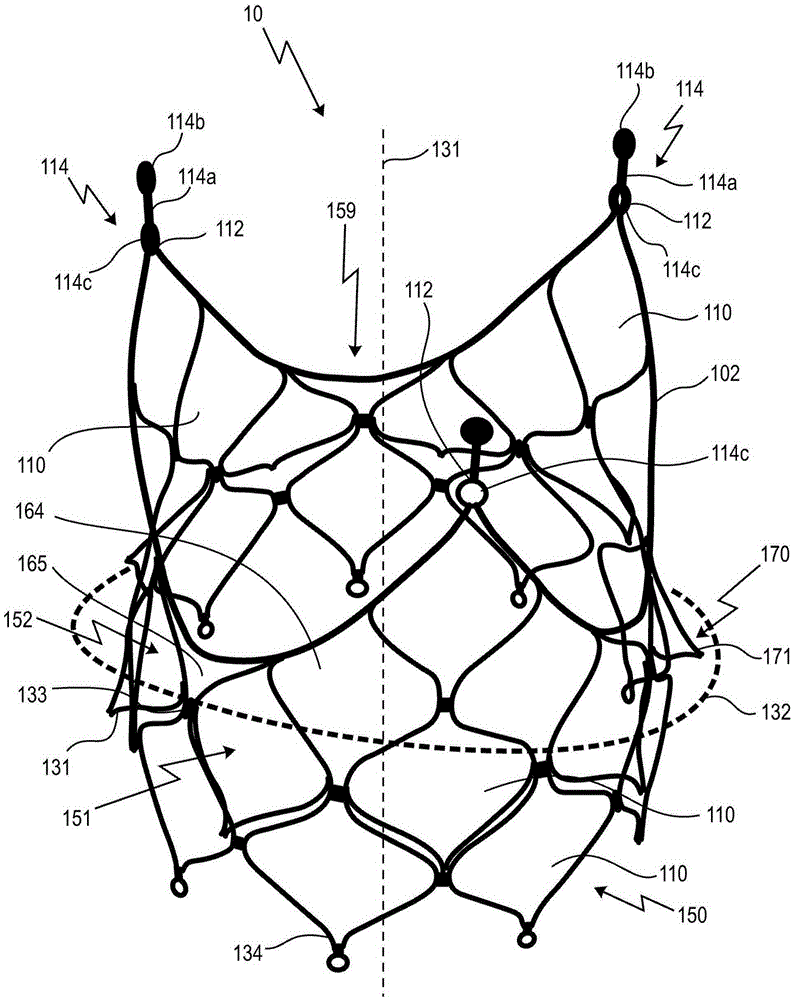 Prosthetic heart valve system and delivery system therefor