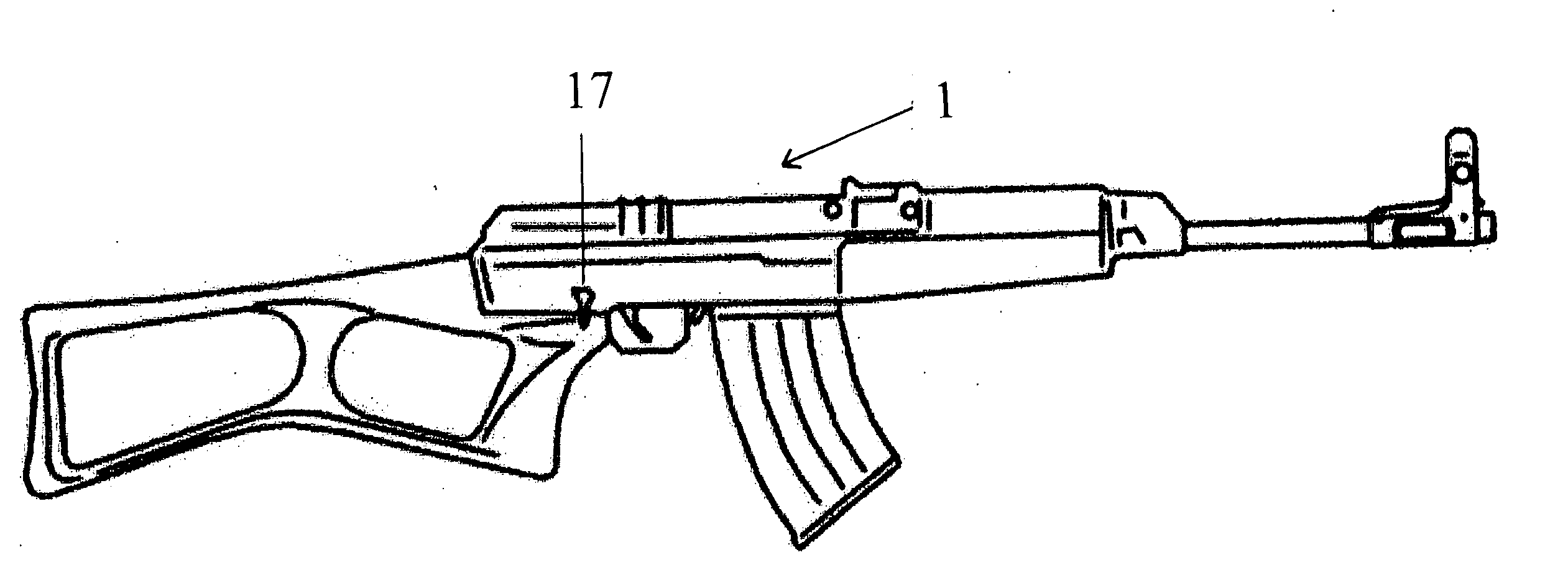 Semi-automatic rifle Sa vz. 58