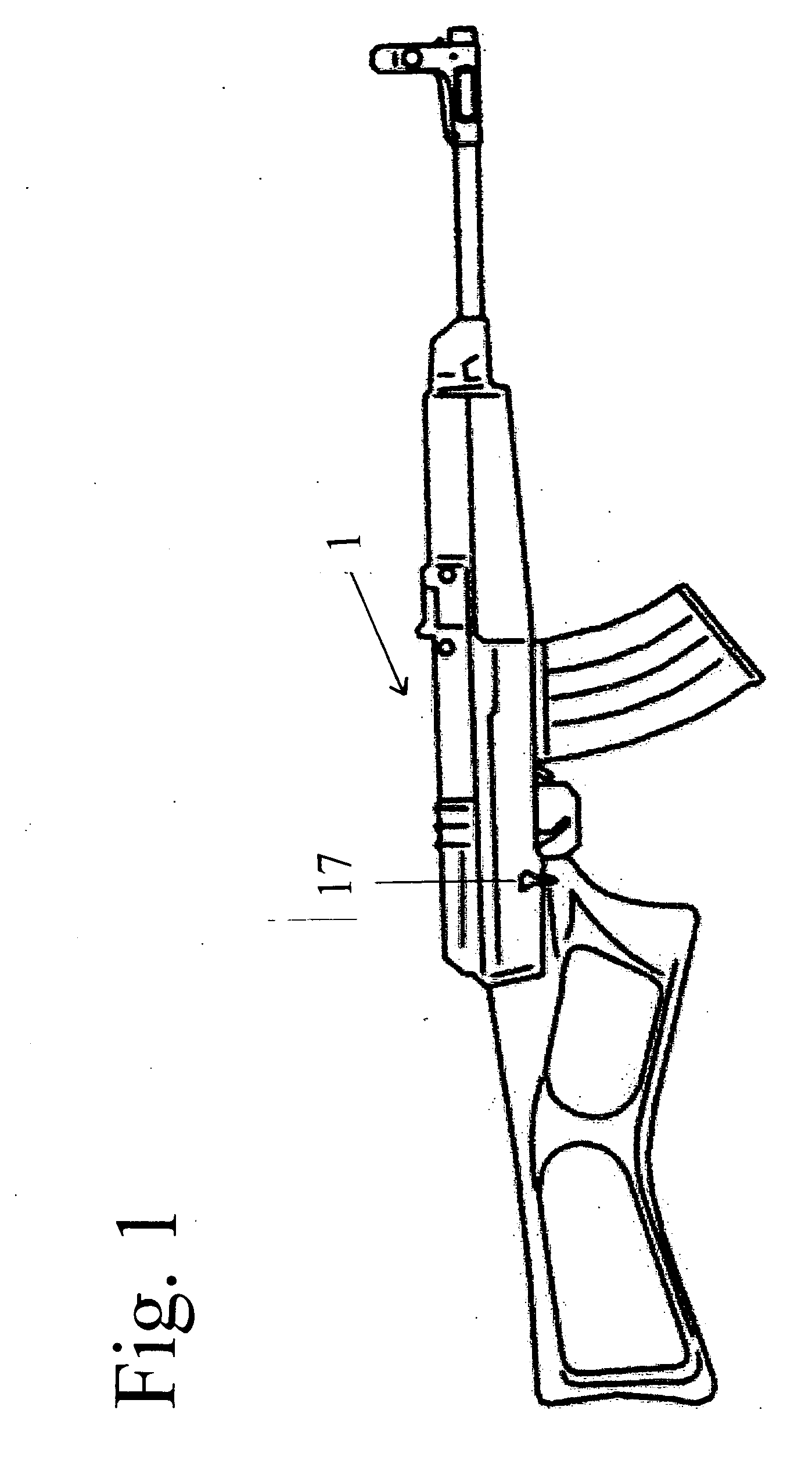 Semi-automatic rifle Sa vz. 58