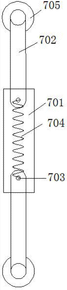 High-voltage line disconnecting switch